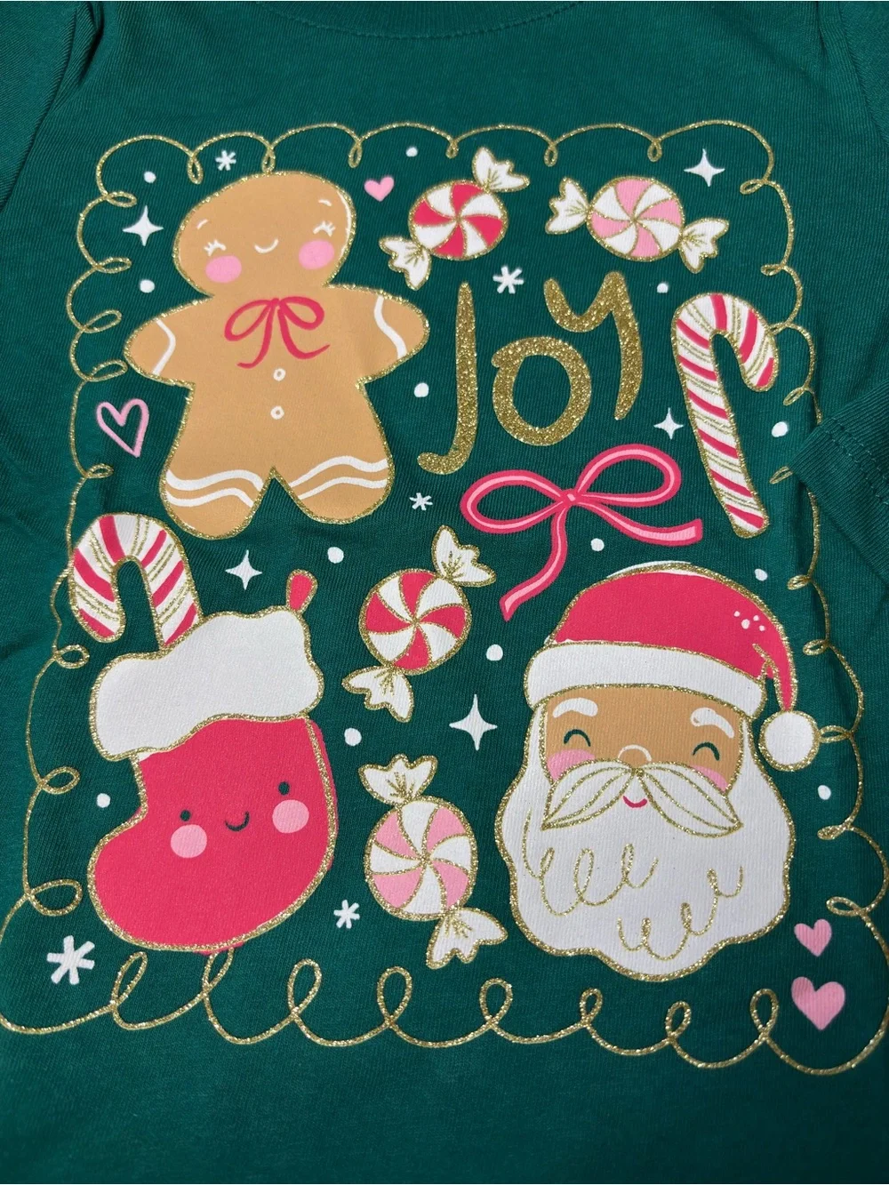 Children's Place 4T Holiday ‘Joy’ Graphic Tee